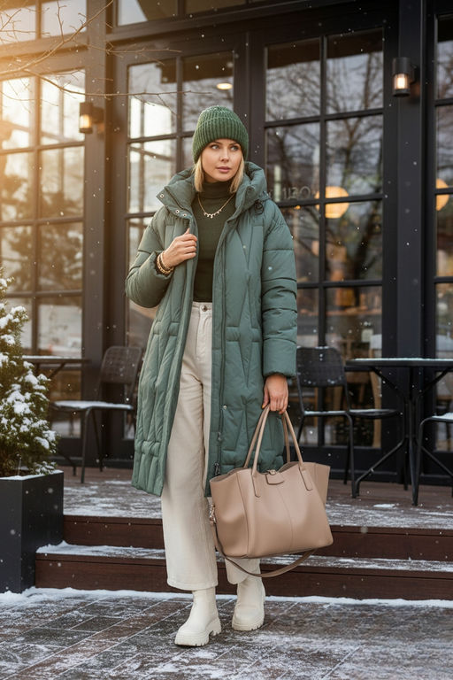 Зимняя куртка удлиненная, арт.28117