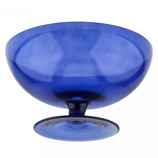 Ваза для фруктов стеклянная Берендей-6 3,5л, д28см, h15см, Скандик, сапфировый (Россия) - Домашняя мода фото 4