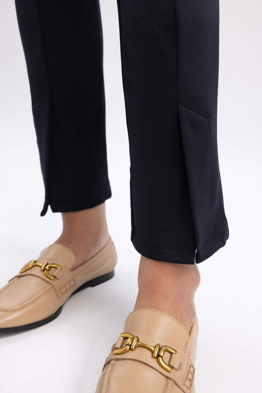 Укороченные брюки с высокой талией - Defacto фото 4