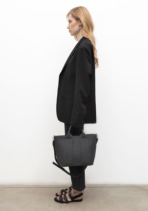 Модель №1548 | кожзам | гладкий | серый | Р922-9 | 32997 - L-craft фото 4