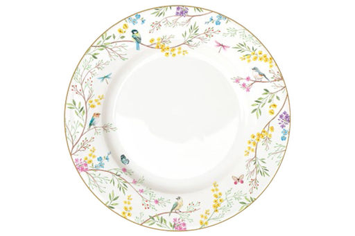 Тарелка обеденная Пение птиц, 26,5 см
