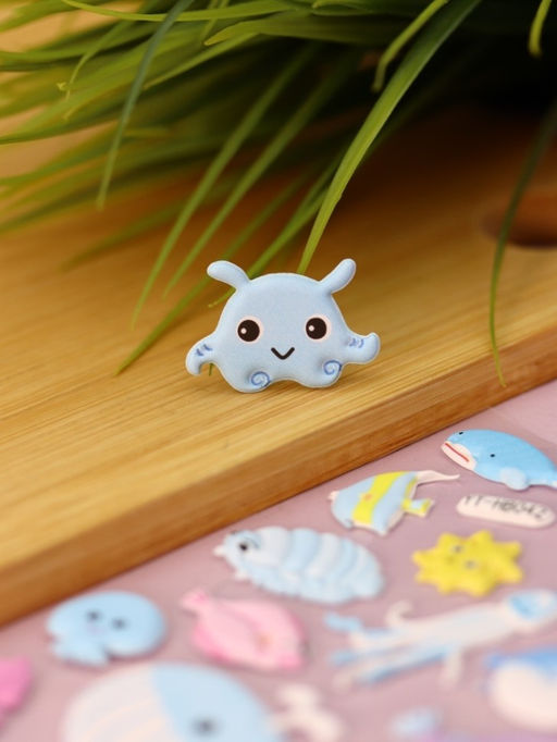 Наклейки объемные "Underwater world" (9*22,5 см)