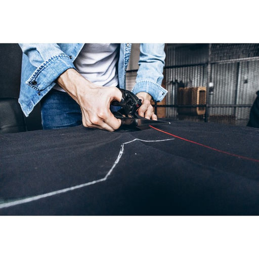 Ножницы закройные, с лазерной указкой, 8", 21 см, чёрные