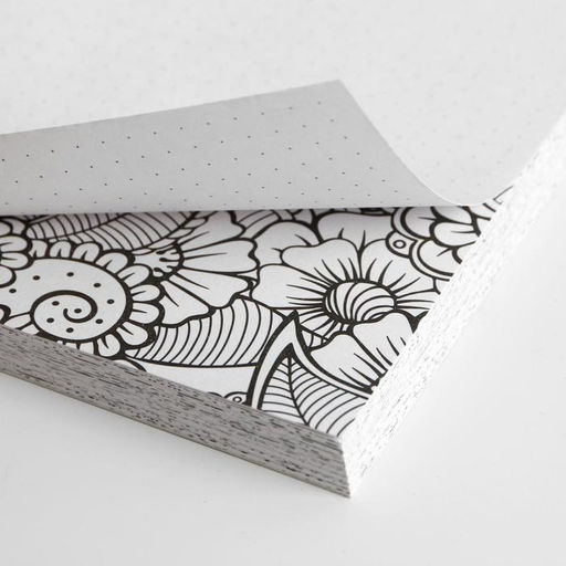 Ежедневник-Смэшбук с раскраской антистресс А5, 80 л 365 счастливых дней!