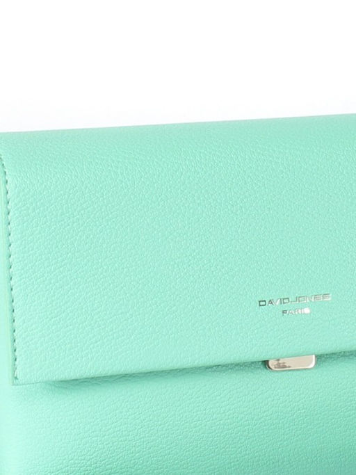 Сумка женская искусственная кожа DJ-CM 6919-AQUA GREEN, 2отд, плечевой ремень, зеленый SALE 259777 - Adelia фото 9
