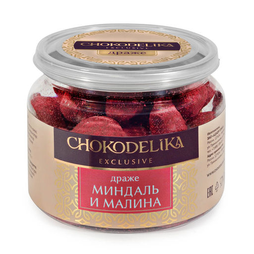 Драже Миндаль и малина 120 гр