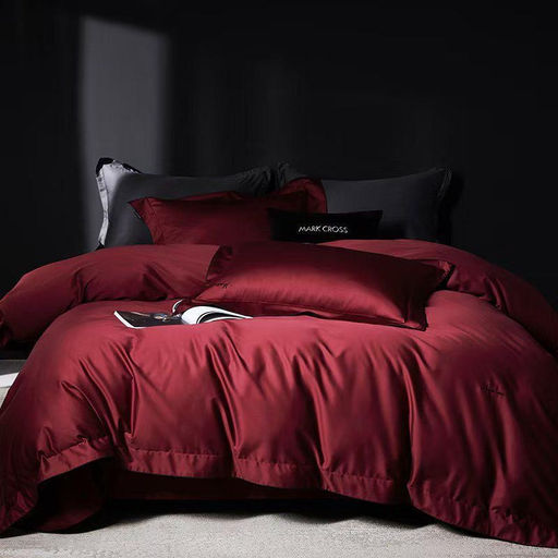 КПБ Mency Winni Mark Cross Бархатный сатин MENWMC009 2 спальный