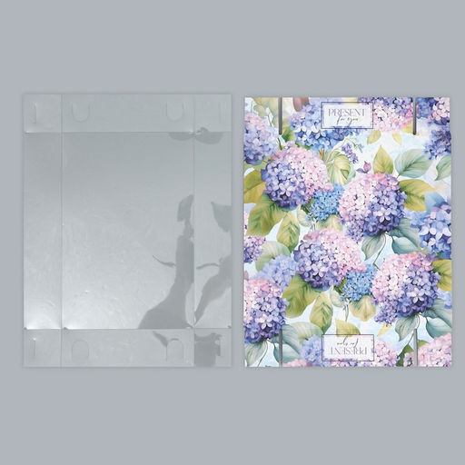 Цена за 5 шт. Кондитерская упаковка, коробка для макарун с пластиковой крышкой, «Подарок для тебя», 18 х 12 х 3.5 см