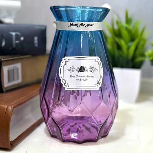 Ваза Ст 18см Презент градиент микс Y4-3820 I.K (361707) /DANIKS/  фото 22