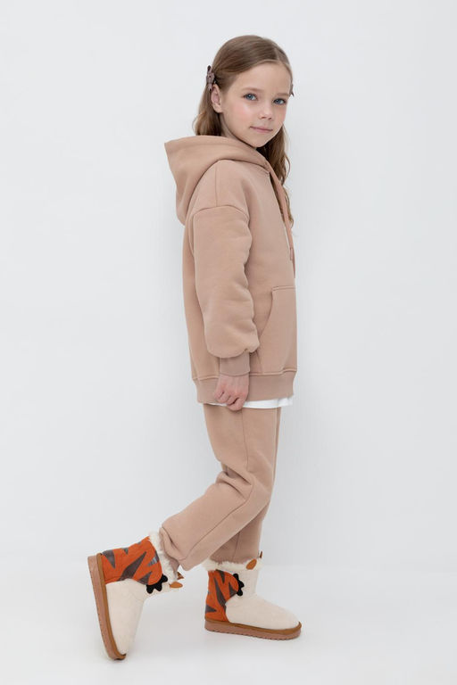 Crockid _ КР 400731/беж к507 брюки для дев фото 4