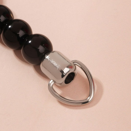 Ручка для сумки, 34×1.5 см, чёрная