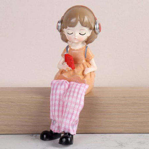 Фигурка Мальчик/Девочка висячие ножки 2 штуки набор 19 см / 5063 /уп 60/ - Галеонтрейд фото 2