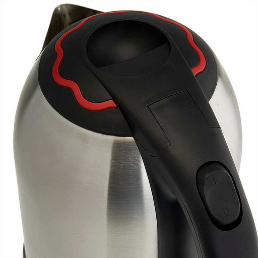 Чайник 2,0л DELTA DL-1330 нерж. с красным