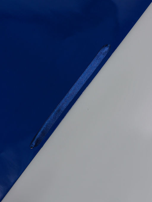 Пакет подарочный ламинированный горизонтальный «Синий», XXL 61×46×20 см