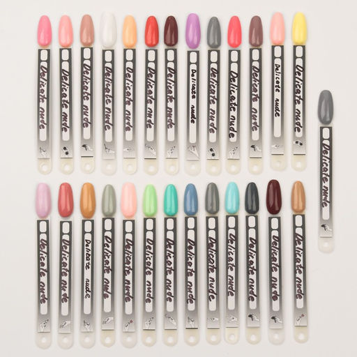 Гель лак для ногтей DELICATE NUDE, 3-х фазный, 8 мл, LED/UV, цвет зелёный (26) - Queen fair фото 9