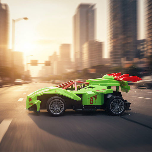 Машина "Супер гонщик" р/у, 27 MHz (USB) в коробке