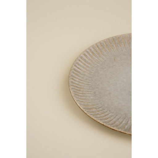 Тарелки SL Home Монти, d=21 см, набор 2 шт., фарфор, серые