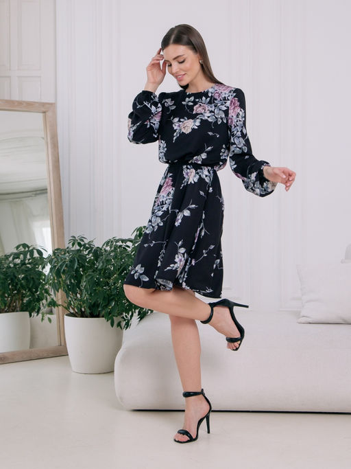 03-2679 Платье - Вишня фото 2