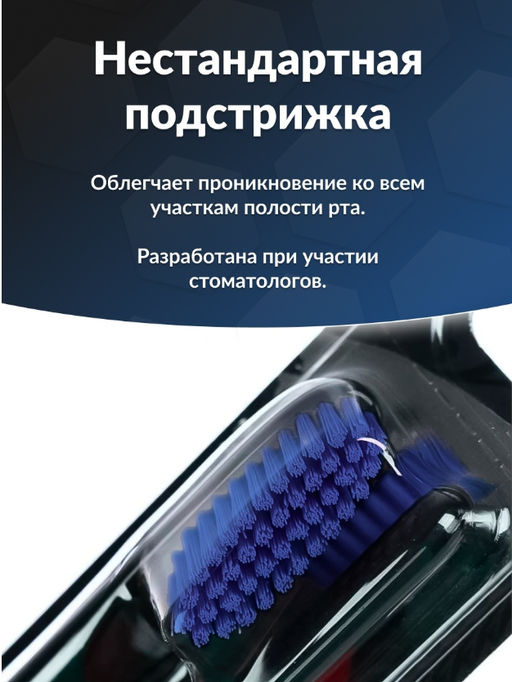 Зубная щетка РОКС Black Edition Classic средняя ROCS/РОКС - R.o.c.s. фото 5