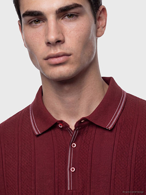 Polo Yaka ?izgili Erkek Ti??rt