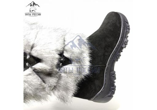 УНТЫ Подростковые, голубая норка, литая подошва