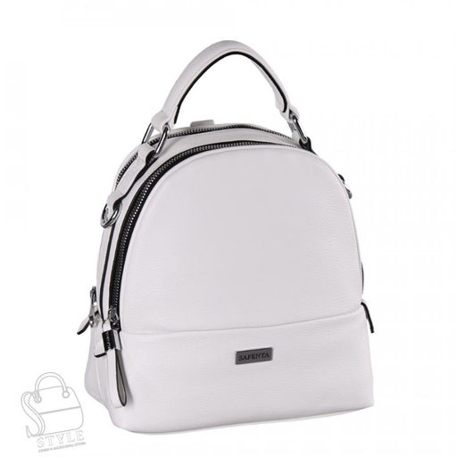 Рюкзак женский 670091 white Velina Fabbiano-Safenta/30 в Новосибирске