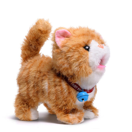 Кошка "Мурка" (бегает, записывает, мяукает, шевелит хвостом, открывает пасть) в пакете