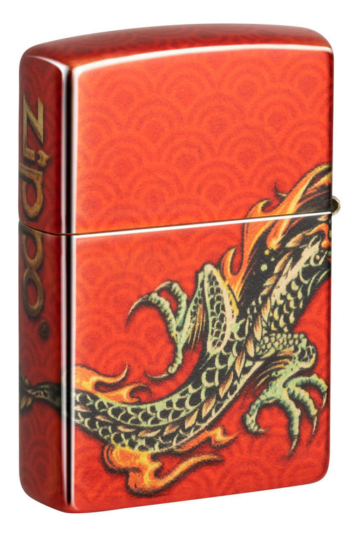Зажигалка ZIPPO Дракон | Dragon Design 48513  фото 6