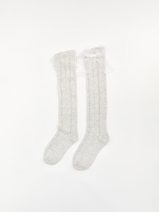 Fiyonk Detayl? K?z ?ocuk Diz Alt? ?orap - Waikiki фото 2