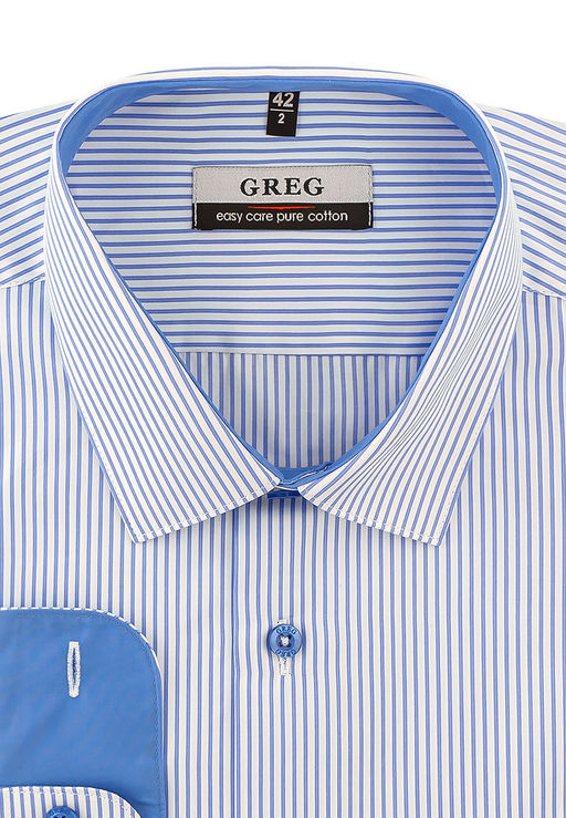 Сорочка мужская длинный рукав GREG 121/231/7305/Z/1