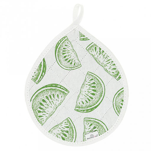 Кухонный комплект "Астурия белый": прихватка 20х25см "Капелька" - 2шт, хлопок "Премиум" 191г/м2 - хлопок 100%, наполнитель - ватин 280гр/м2, на хангере, "Домашняя мода" (Россия)