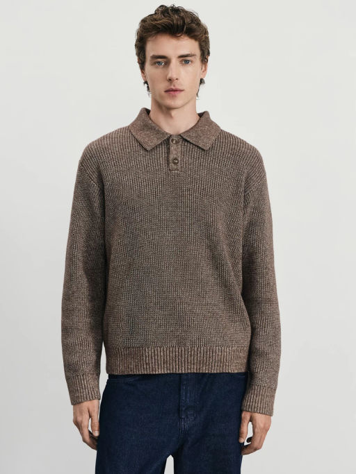 Джемпер с эффектом меланж / Zarina