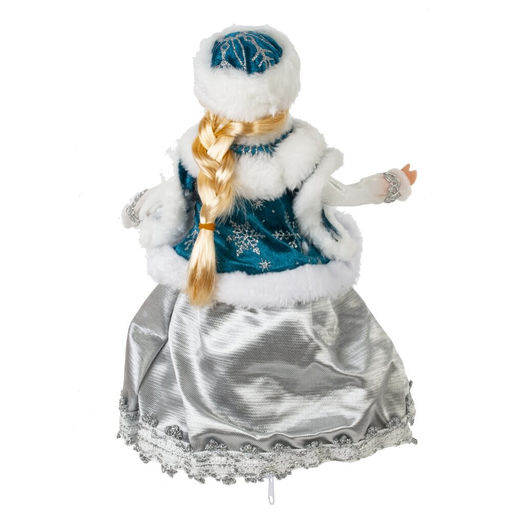 Снегурочка с ёмкостью для конфет, L18 W13 H33 см