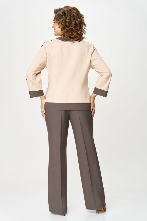 Костюм Aira Style 24232 бежево-коричневый