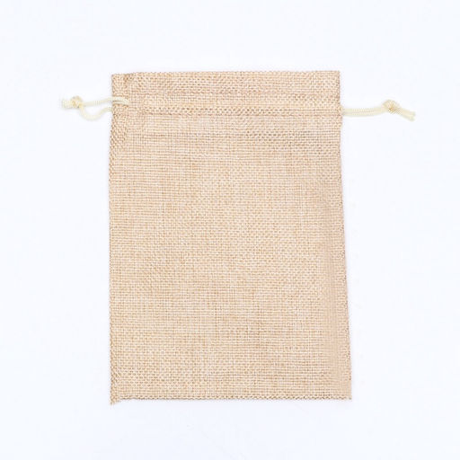 Цена за 5 шт. Мешок подарочный новогодний с термонаклейкой Дед Мороз, 13?18 см