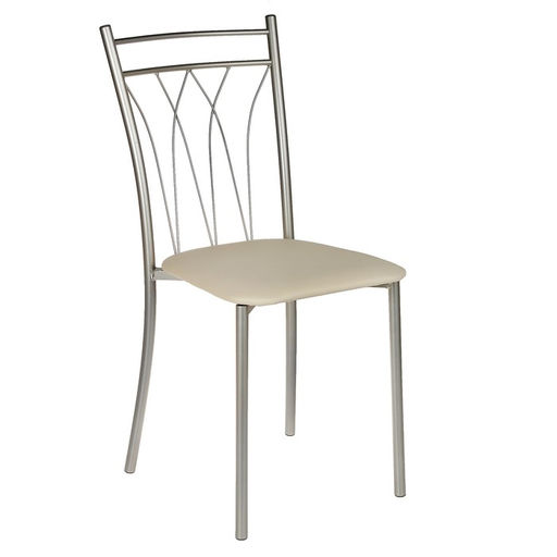 Стул для кухни Клик Мебель «Премьер» искусственная кожа, цвет светло-бежевый