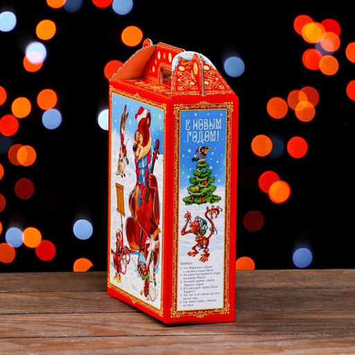 Цена за 5 шт. Подарочная коробка Квартет 16,8 х 7 х 25 см - Simaland фото 3