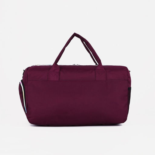 Сумка спортивная на молнии, отдел для обуви, длинный ремень, цвет фиолетовый - Simaland фото 3