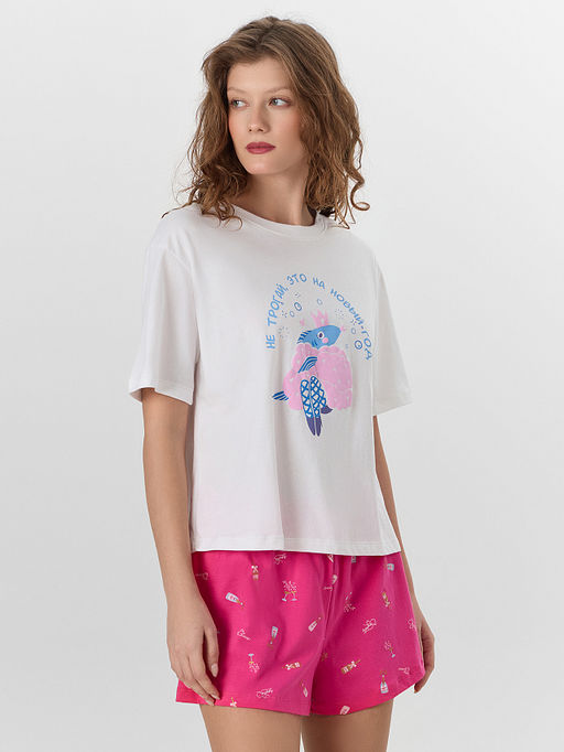 Комплект домашний женский новогодний