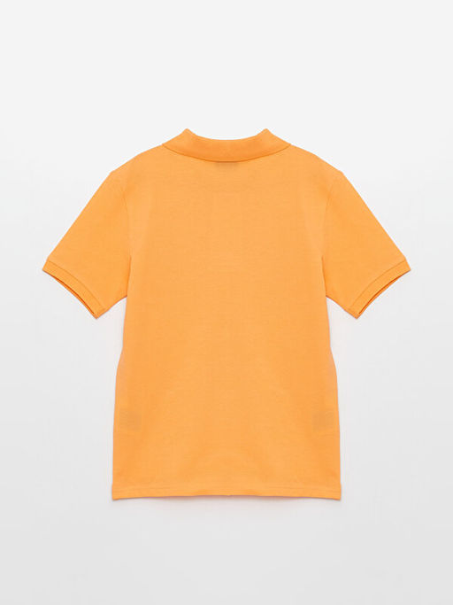 Polo Yaka Basic K?sa Kollu Erkek ?ocuk Ti??rt - Waikiki фото 2