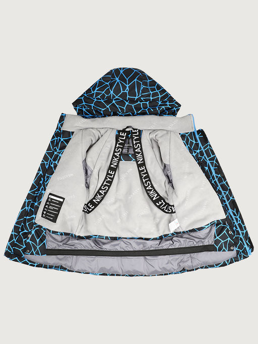 Костюм 7з2725 электрик/черный