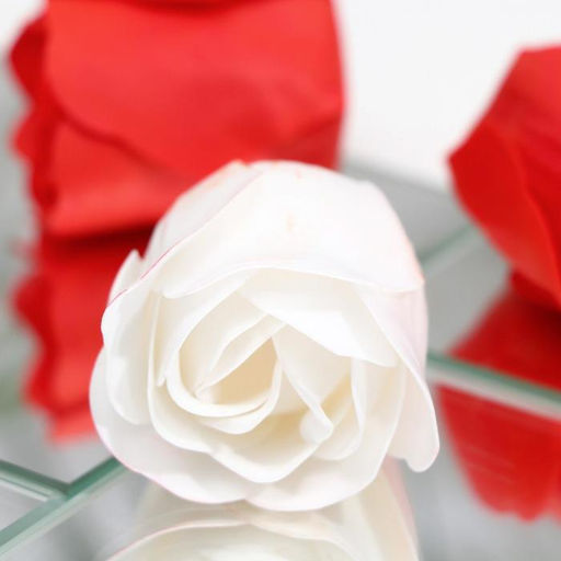 Мыльные розочки, красные и белые, набор 9 шт. - Simaland фото 3