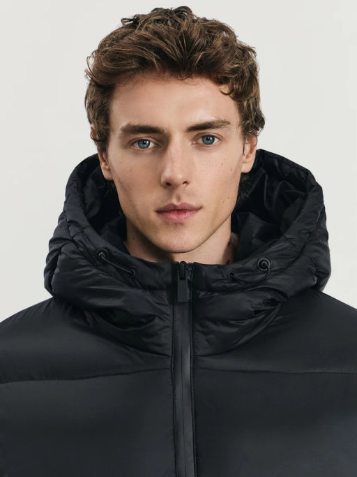 Длинный пуховик с водоотталкивающим эффектом / Zarina