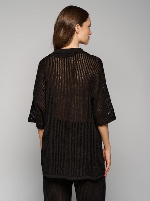 Блузка женская 12521-52010 black - Eleganzza фото 3