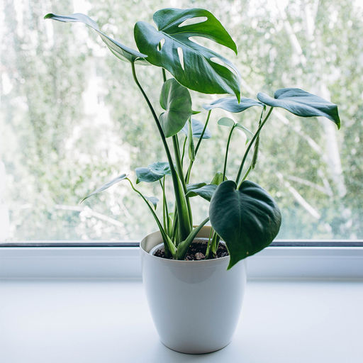 Цена за 2 шт. Кашпо для цветов, d=17 см, 2.7 л, пластик, бежевое