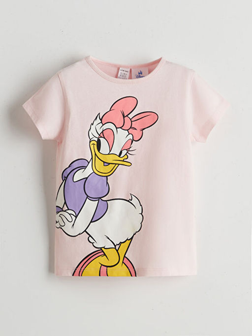 Daisy Duck Bask?l? K?z Bebek ?ortlu Pijama Tak?m