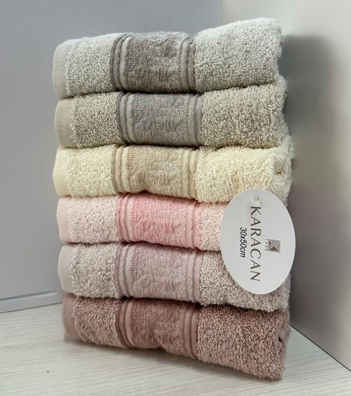 Полотенце KARACAN ROSE 6 шт хлопок (50*85)