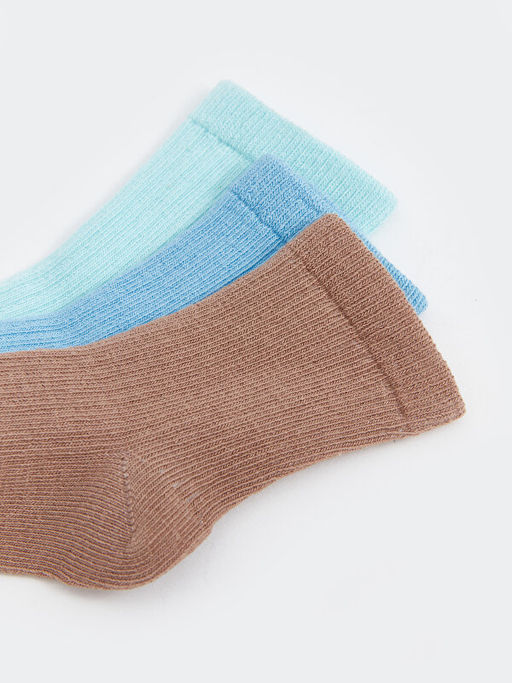 Basic Erkek Bebek Soket ?orap 3l?