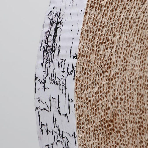 Гофрокогтеточка Пижон высокая круглая Спил березы, с пропиткой, 40,5 х 4 см  фото 4