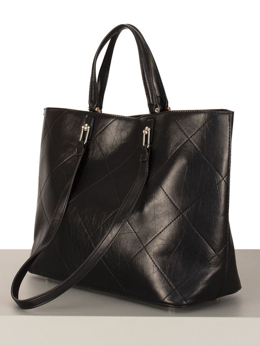 LACCOMA сумка WJA9723-черный эко кожа хлопок